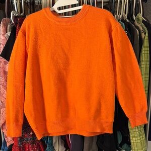 Vibrant Orange Women's Sweater